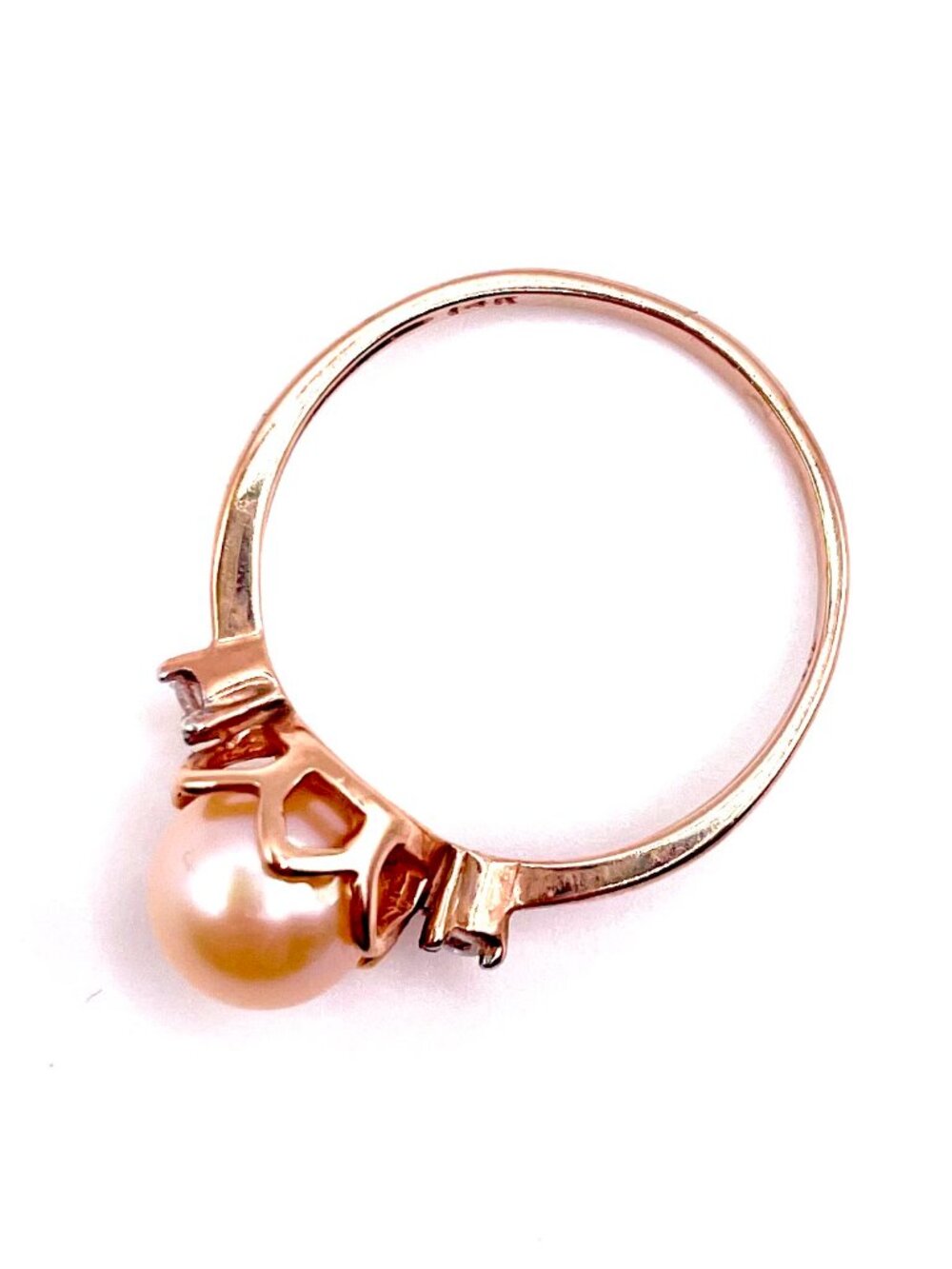 MAUI DIVERS PEARL, ROSE GOLD PENDANT & RING SET - Picture 4 of 4